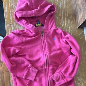 Pink Kids Ralph Lauren Hoodie